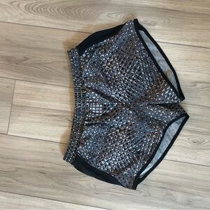 Under Armour Black and Gray Athletic Shorts